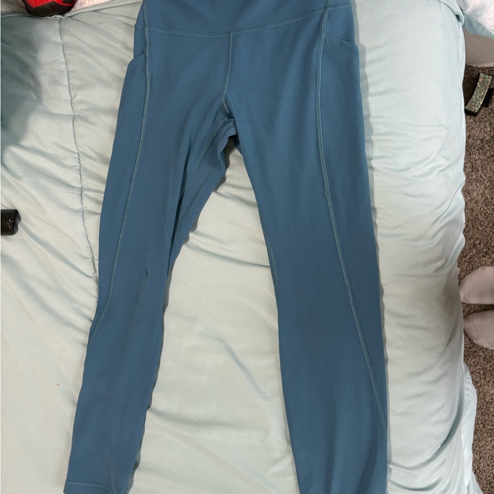 lululemon athletica Blue Leggings